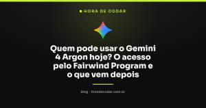 Quem pode usar o Gemini 4 Argon hoje? O acesso pelo Fairwind Program e o que vem depois